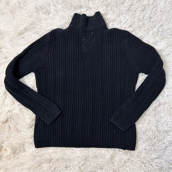 ◾️Nomi Knit Collared Lave Up Bust Sweater - Picture 4 of 5